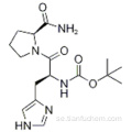 TERT-BUTYL (((S) -1 - ((S) -2-karbamoylpyrrolidin-1-yl) -3- (lH-imidazol-4-yl) -1-oxopropan-2-yl) karbamat CAS 29133-55 -9